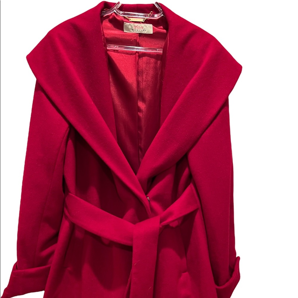 Trina Turk Red Coat
